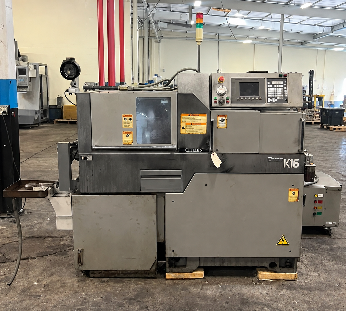 Citizen Cincom K16 VIIP CNC Swiss Type Automatic Lathe - image 16