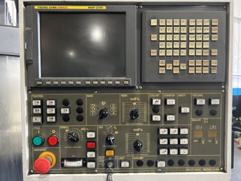 YCM MV-168B CNC Vertical Machining Center - 50 Taper Mill - image 7