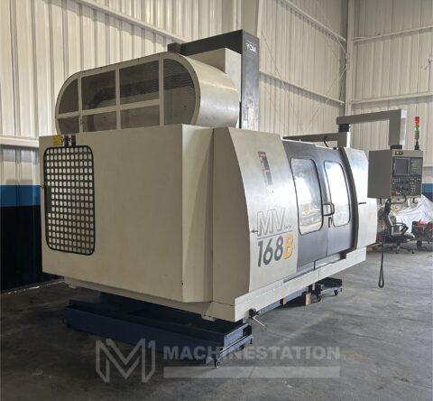 YCM MV-168B CNC Vertical Machining Center - 50 Taper Mill - image 4