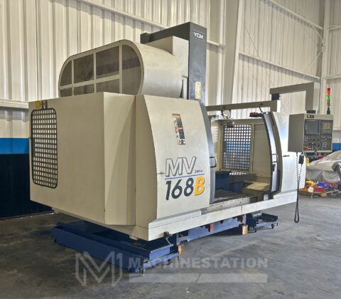 YCM MV-168B CNC Vertical Machining Center - 50 Taper Mill - image 3