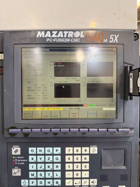 Mazak Variaxis 630-5X 5 Axis CNC Vertical Machining Center - Automatic Pallet Changer Mill - image 4