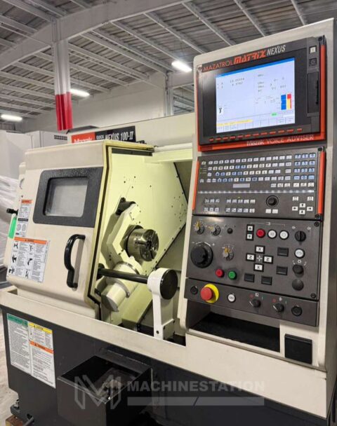 Mazak QTN 100-II CNC Turning Center - Tool Presetter Tailstock Lathe - image 3