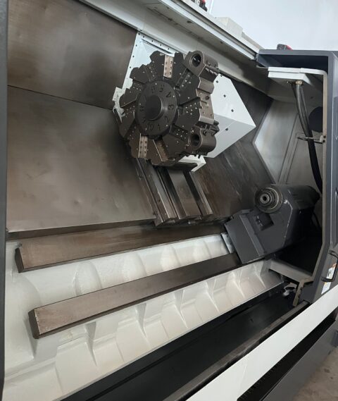 Samsung SL-35A/1500 CNC Turning Center - Long Bed Steady Rest Lathe - image 13