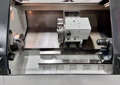 Samsung SL-35A/1500 CNC Turning Center - Long Bed Steady Rest Lathe - image 9