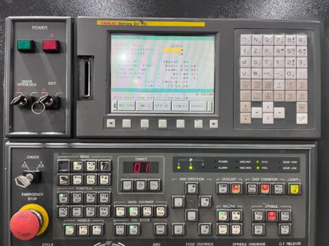 Samsung SL-35A/1500 CNC Turning Center - Long Bed Steady Rest Lathe - image 6
