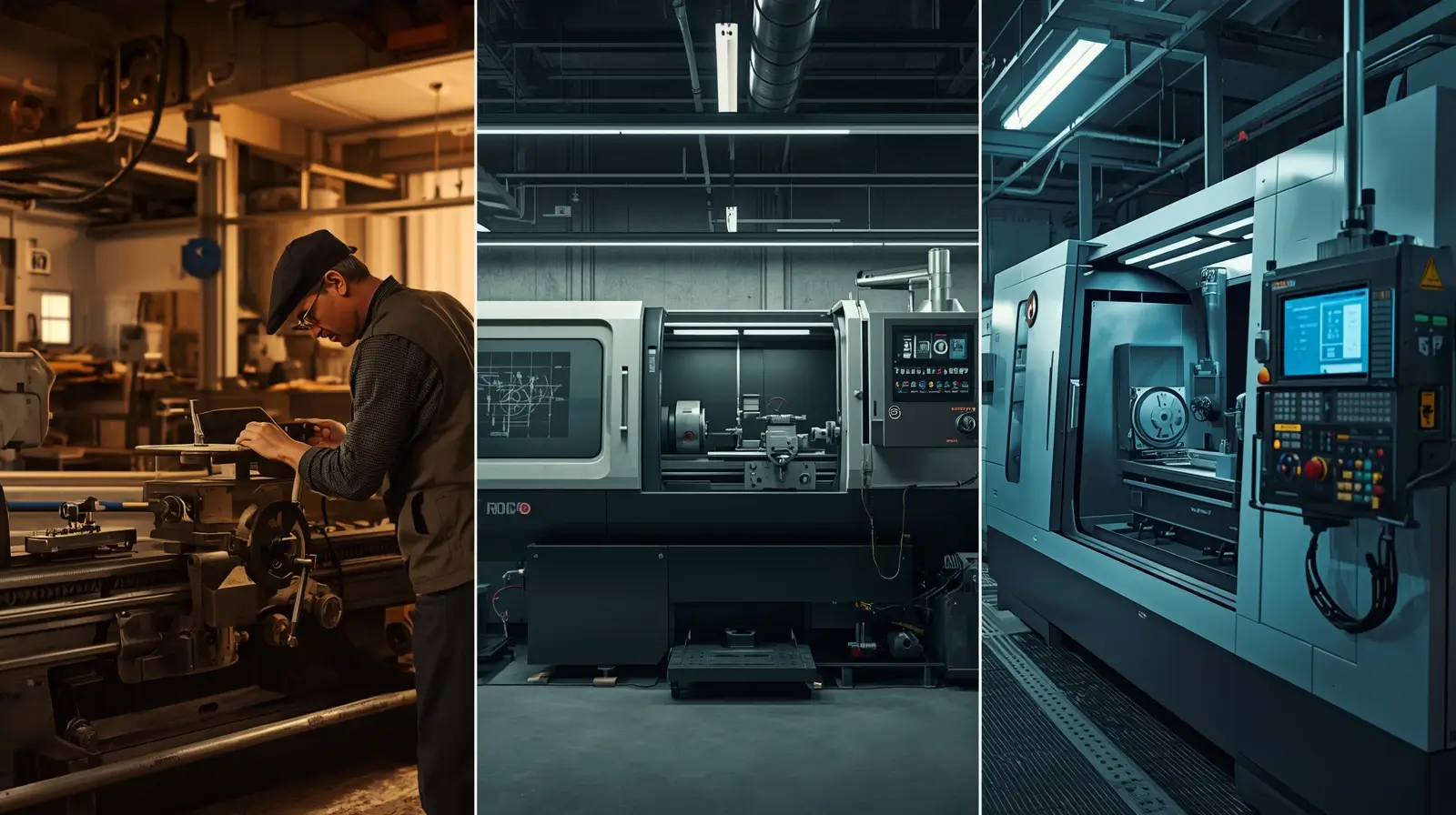 From Manual Lathes to Smart Turning Centers The Evolution of CNC Technology - MSI