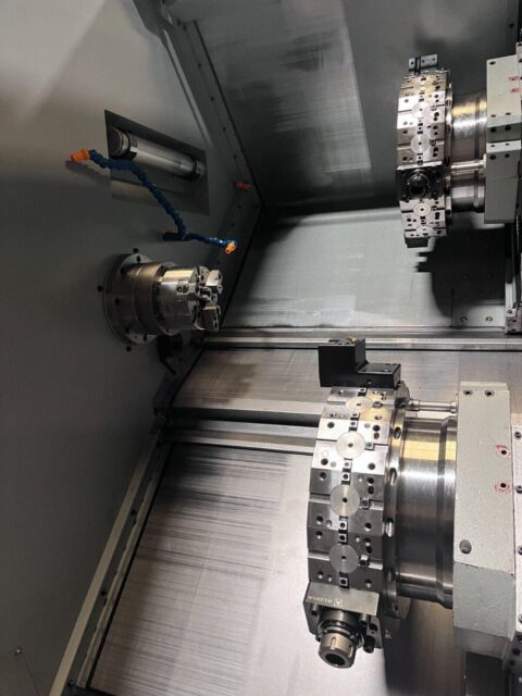 Accuway UZ-2000T2Y CNC Lathe - Y Axis Twin Spindle Twin Turret - image 9