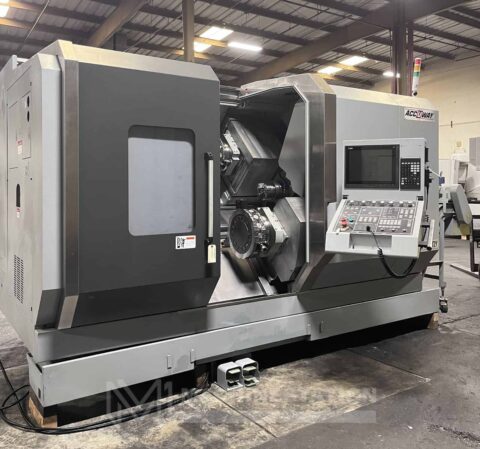 Accuway UZ-2000T2Y CNC Lathe - Y Axis Twin Spindle Twin Turret - image 3