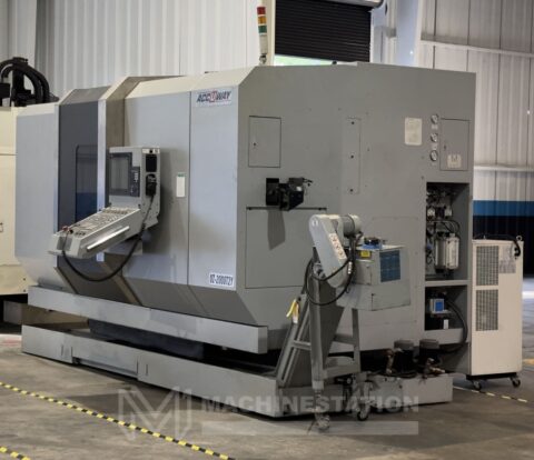 Accuway UZ-2000T2Y CNC Lathe - Y Axis Twin Spindle Twin Turret - image 5