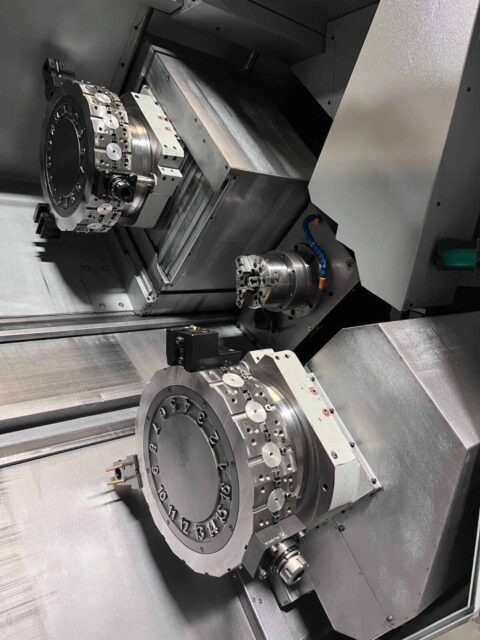 Accuway UZ-2000T2Y CNC Lathe - Y Axis Twin Spindle Twin Turret - image 11
