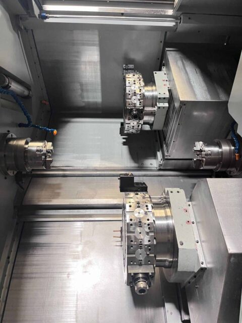 Accuway UZ-2000T2Y CNC Lathe - Y Axis Twin Spindle Twin Turret - image 8