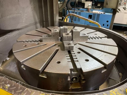 Bullard 36" Dyn-Au-Tape 42" Chuck 72" High Column CNC Vertical Boring Mill - VTL - image 7