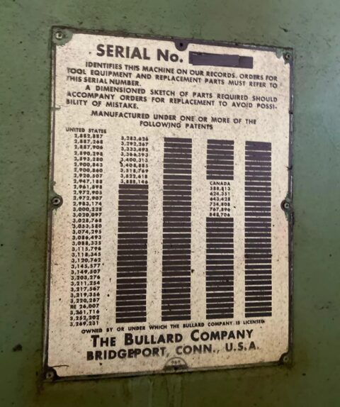 Bullard 36" Dyn-Au-Tape 42" Chuck 72" High Column CNC Vertical Boring Mill - VTL - image 16