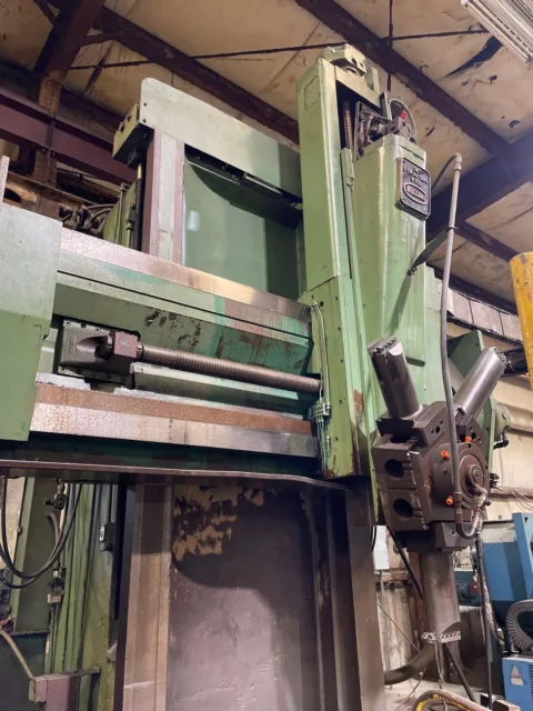 Bullard 36" Dyn-Au-Tape 42" Chuck 72" High Column CNC Vertical Boring Mill - VTL - image 8