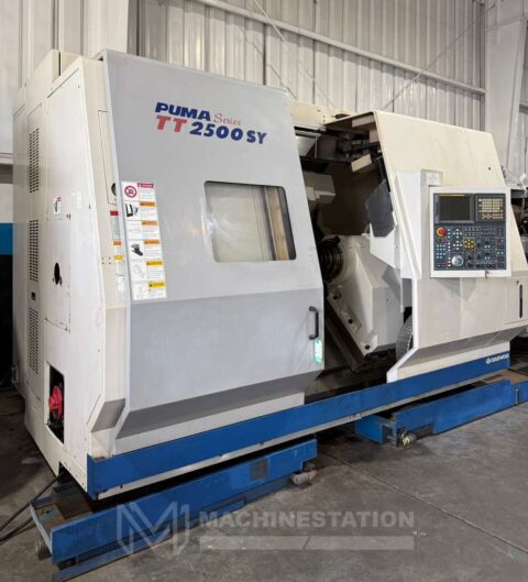 Daewoo Puma TT2500SY Multi Axis CNC Lathe - Y Axis Twin Spindle Twin Turret - image 3