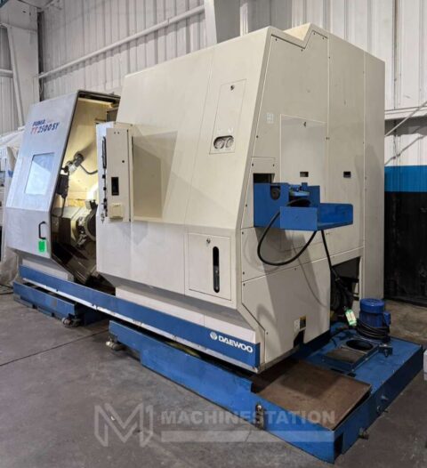 Daewoo Puma TT2500SY Multi Axis CNC Lathe - Y Axis Twin Spindle Twin Turret - image 4