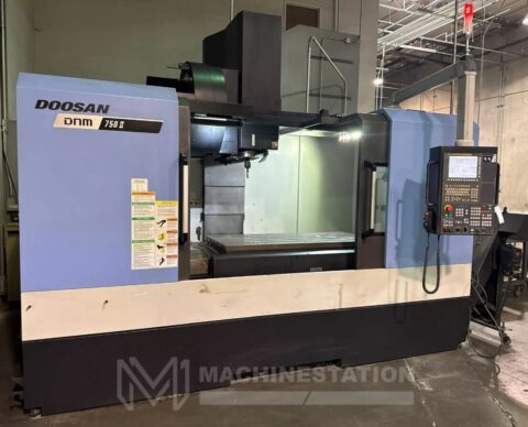 Doosan DNM 750II CNC Vertical Machining Center - 2018 TSC, 12,000 RPM Mill - image 3