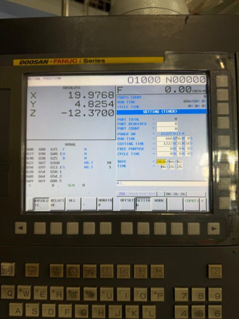 Doosan DNM 750II CNC Vertical Machining Center - 2018 TSC, 12,000 RPM Mill - image 7