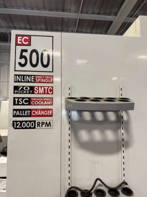 Haas EC-500-4AX CNC Horizontal Machining Center - TSC, 70 ATC, 12,000 RPM Mill - image 3