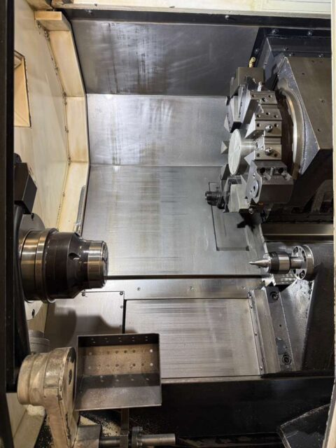 Hyundai WIA L210A CNC Turning Center - Bar Feeder Lathe - image 7