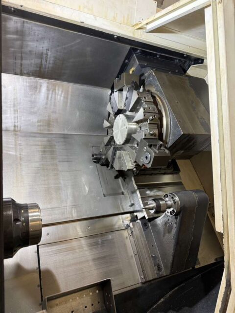 Hyundai WIA L210A CNC Turning Center - Bar Feeder Lathe - image 8