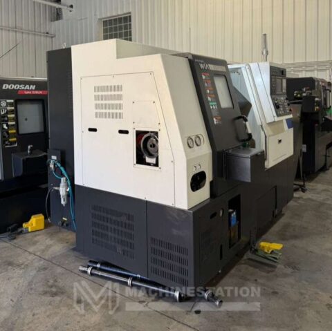 Hyundai WIA L210A CNC Turning Center - Bar Feeder Lathe - image 5