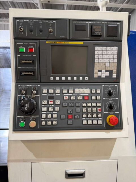 Hyundai WIA L210A CNC Turning Center - Bar Feeder Lathe - image 6
