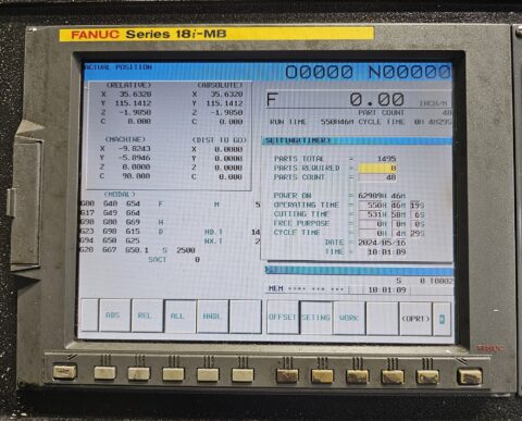 Kao Ming KMC-632M Double Column VMC - image 5