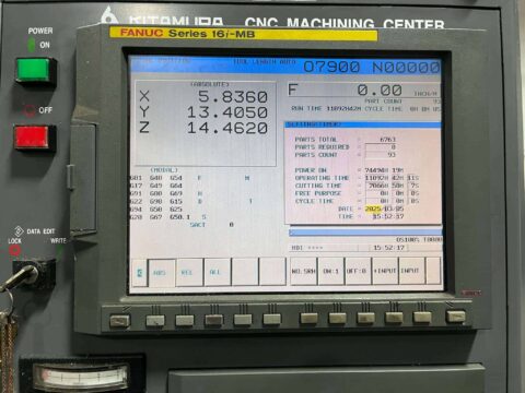 Kitamura MyCenter 3XiF Spark Changer CNC Vertical Mill - image 6