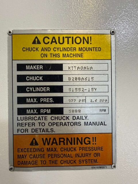 Mazak QTN 200-II CNC Turning Center - 8" Chuck Tool Presetter Tailstock Lathe - image 9