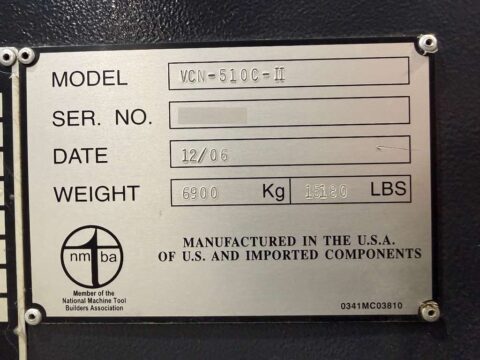 Mazak VCN 510C-II CNC Vertical Machining Center - Mill - image 17