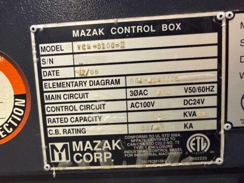 Mazak VCN 510C-II CNC Vertical Machining Center - Mill - image 16