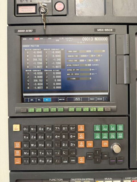 Mori Seiki NL-2000SY/500 CNC Turning Center - Sub Spindle, Y Axis, Bar Feeder Lathe - image 6