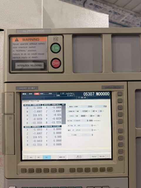 Mori Seiki NL2500SY/1250 CNC Turning Center - Long Bed Sub Spindle Y Axis Lathe - image 7