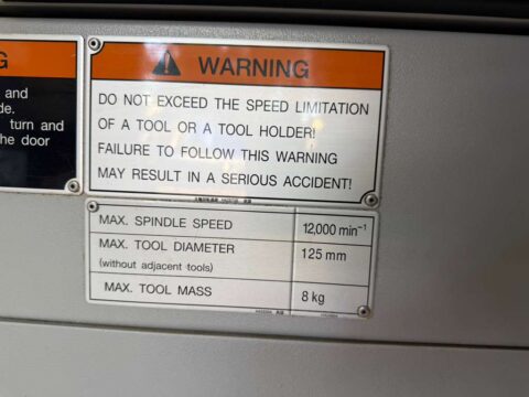 Mori Seiki NV5000A/40 CNC Vertical Machining Center - 12,000 RPM Mill - image 13