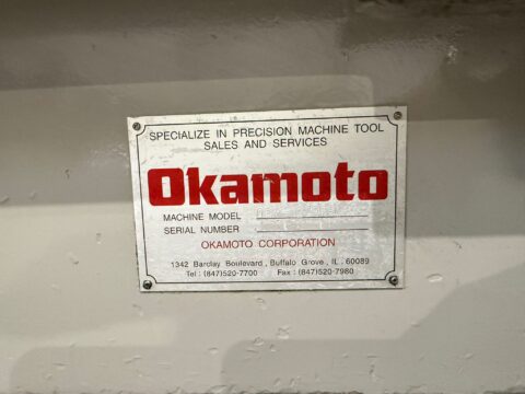 Okamoto OGM 12-20PB CNC Cylindrical Grinder - image 11