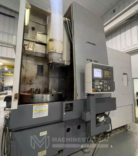 Okuma VTM-100 CNC Vertical Turning Center - Live Tool C Axis VTL - image 4