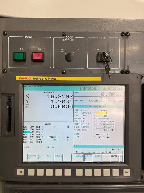 Samsung MCV 50 CNC Vertical Machining Center - TSC 12,000 RPM MILL - image 5