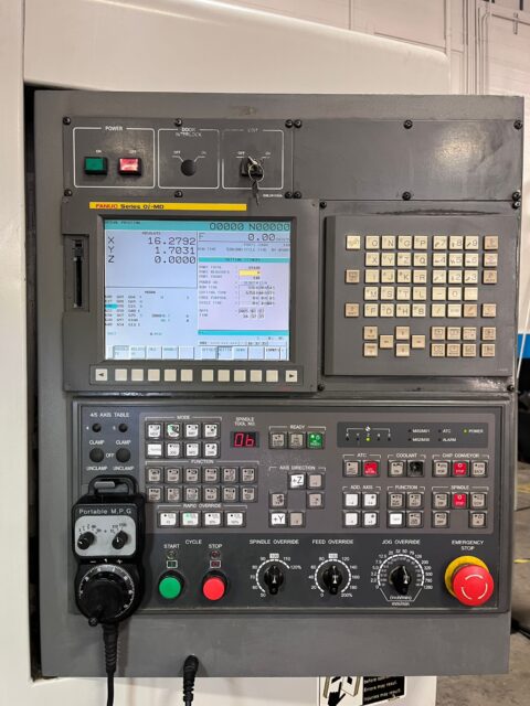 Samsung MCV 50 CNC Vertical Machining Center - TSC 12,000 RPM MILL - image 4