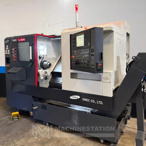 Samsung SMEC SL-2000M CNC Turning Center - 2020 C Axis Live Tool Lathe - image 3