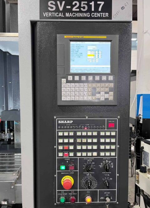 Sharp SV-2517 SX-F CNC Vertical Machining Center - Mini Mill - image 5