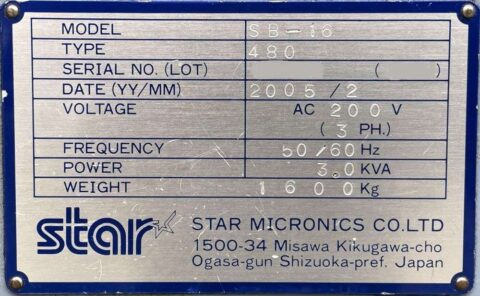 Star SB-16 CNC Swiss Screw Turning Lathe - image 16