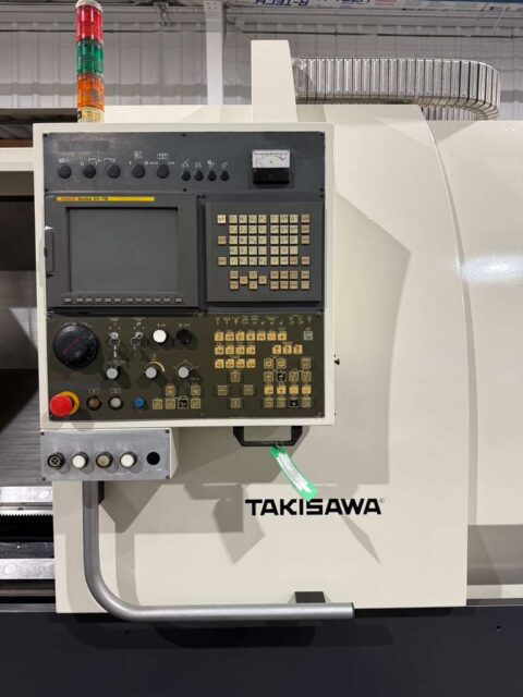 Takisawa EX-122 CNC Turning Center - 21" Chuck, 7.87" Big Bore, Long Bed Lathe - image 6