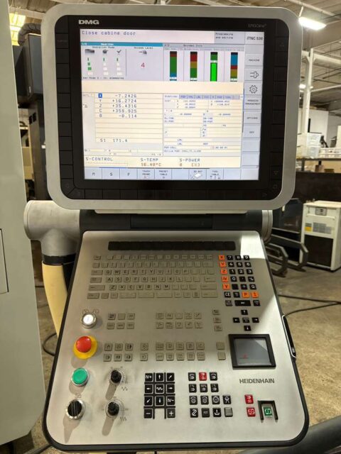 DMG DMU 80P duoBLOCK 5 Axis CNC Universal Machining Center - 18,000 RPM Mill - image 60