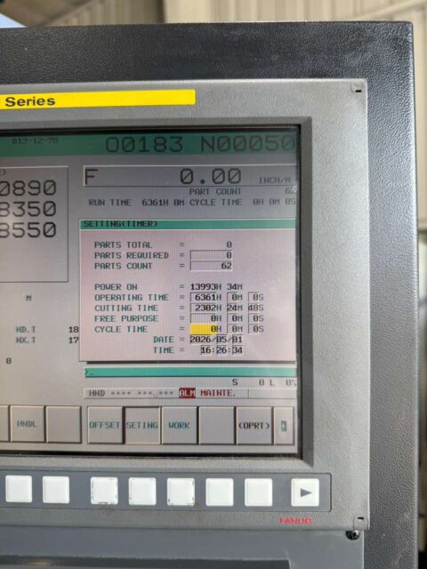 Doosan DNM-500 CNC Vertical Machining Center - TSC Mill - image 6