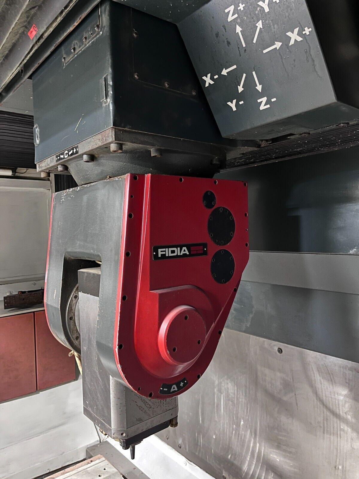 Fidia K199 5 Axis CNC Vertical Machining Center Mill 24000 Rpm 5