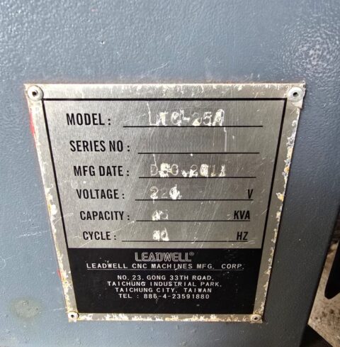 Leadwell LTC-25A CNC Turning Center - image 4