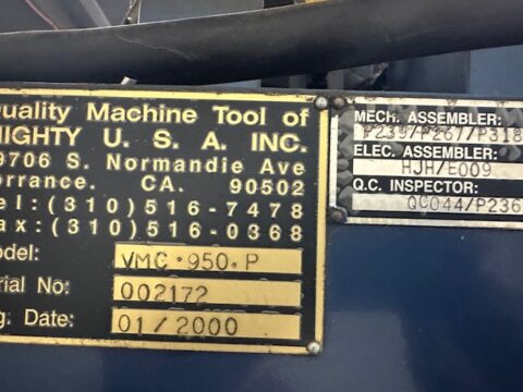 Mighty Viper VMC 950P 3