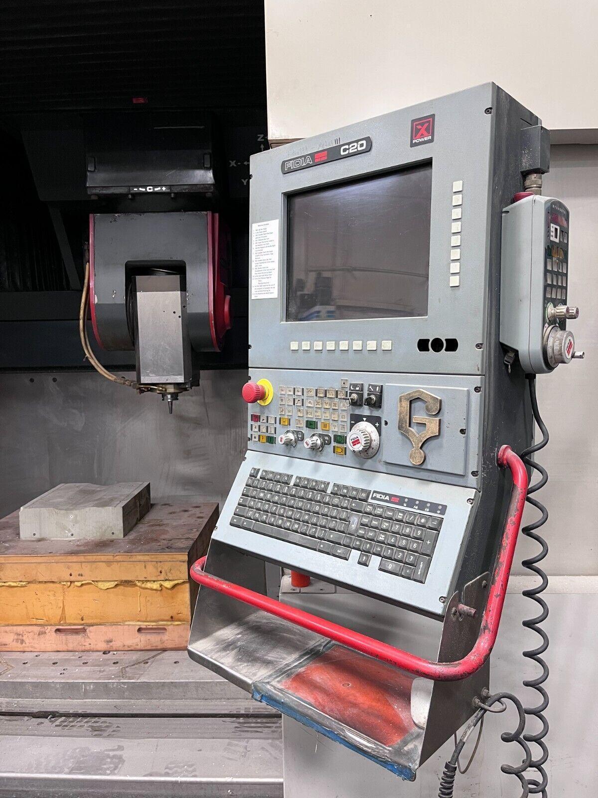 Fidia K199 5 Axis CNC Vertical Machining Center Mill 24000 Rpm 3
