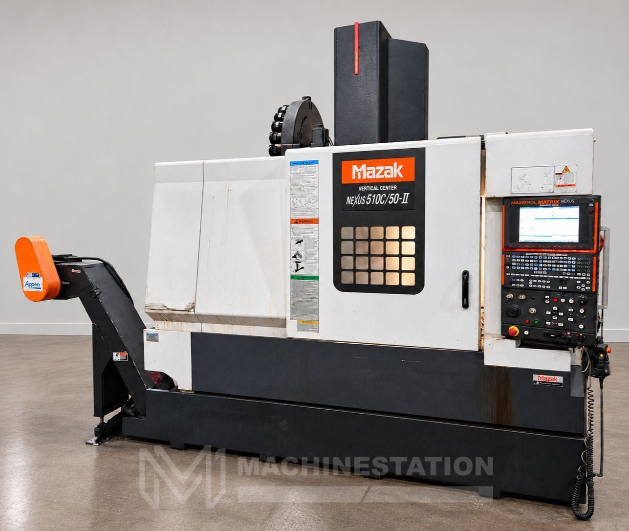 Mazak VNC 510C/50-II CNC Vertical Machining Center - 4th Axis Ready